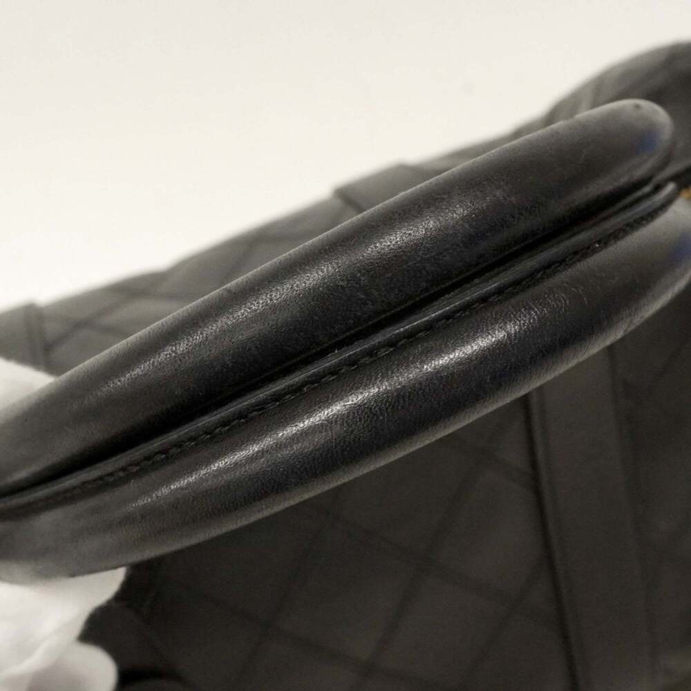 Chanel Bicolore Lambskin Handbag, Black, Women's - Picture 14 of 16